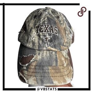 Zephyr Men's Camouflage Texas Longhorns Baseball Hat Cap Brown Green One‎ Size
